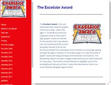 Tablet Screenshot of excelsioraward.co.uk